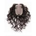 Invisible Real Hair Crown Topper for Women | Silk Base Dark Brown Perfect for Thinner Hair | 8.9x14 cm Size - Buy Online on GoSupps.com