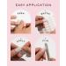 ManiMe Gel Nail Wraps - Floral Cuticles | Long Lasting Gel Nail Polish Strips | At-Home Salon-Quality Manicure | No UV Lamp Needed | 18pc Set with Nail File, Prep Pad, Mani Stick - Buy Online on GoSupps.com