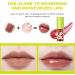 LOPHE Plumping Lip Oil Makeup Lip Gloss Crystal Jelly Lip Care Oil Long Moisturizing Lip Gloss Tinted Lip Oil Non-Sticky FInish High-Shine 12 Hours Hydrating Dark Liquid Lipsticks(Red) - Buy Online on GoSupps.com