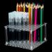96 Hole Pencil Brush Holder Acrylic Pen Holder Desk Stand Organizer for Pencils Paint Brushes Markers Display and Home Storage (1 Pieces) - Buy Online on GoSupps.com