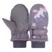 Jnuyisw children ski gloves waterproof feasts warm winter gloves outdoor windproof sport snow gloves for 2-10 years young girls run skiing snowboard unicorn s unicorn