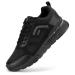 Fitville extra wide walking shoes men light breathable sneakers bright sole for wide feet comfortable sports shoes relief from foot pain 43 EU far black
