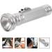 Housoutil Old-Fashioned Flashlight Small Flashlight LED 80s Big Flashlights Searchlight Torch Old Style Flashlight Portable Outdoor Flashlight Vintage Photo Prop No Battery - Buy Online on GoSupps.com