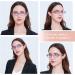 EYEURL Blue Light Blocking Reading Glasses for Women - 4 Pack Mix Colors 1.5x - Lightweight Oval Computer Readers with Anti Glare & UV Protection - Buy Online on GoSupps.com