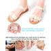 12 Pack Fabric Hammer Toe Corrector - Reusable Toe Protectors for Hammertoe, Crooked, Bent Toes - Buy Online on GoSupps.com