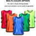 KUAIPAO Soccer Pinnies Training Vests - Orange, Size Large | Team Practice Jersey for Kids, Youth, and Adults - Buy Online on GoSupps.com