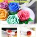 Keadic 37Pcs Rose Red Clay Fondant Extruder Cake Decorating Tool Set | Sugar Modeling Gun with 20 Tips, Disks & Dotting Tool - Buy Online on GoSupps.com