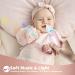 MISSAA Electric Nasal Aspirator for Baby & Toddler | 3 Suction Levels & 2 Silicone Tips | Self-Cleaning | Music & Light Soothing | Pink - Buy Online on GoSupps.com