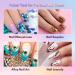 Makartt 6Pcs Nail Art Brushes Kit - Liner, Flat, Round & Angled Gel Nail Brushes, Dotting Tools, Rhinestones Picker - Perfect for Nail Salon and DIY Home Manicures - Buy Online on GoSupps.com