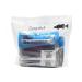 Harmony Fishing Bait Bags (10 Pack) - Durable Clear Storage Bag Organizers for Soft Plastic Baits, Lures, Tackle, and Fishing Accessories