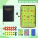 Yeesport Soccer Coach Magnetic Tactic Clipboard Kit | Strategy Board with Magnets & Marker Pen - Buy Online on GoSupps.com