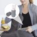 Anulely Travel Toothbrush Case | Dustproof Toothbrush Holder for Travel Camping & School - Gray - Buy Online on GoSupps.com
