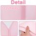 Sewing Sponge Shoulder Pads Set - Round Shoulders Enhancer for Women Blazer T-Shirt Dresses - 4 Pairs in Black, White, Pink, Skin - Buy Online on GoSupps.com