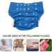 Healeeved Adult Reusable Swimming Diapers - Eco-Friendly Cloth Diapers for Adults with Disabilities - Comfortable & Leak-Proof - Buy Online on GoSupps.com