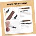 DOITOOL Eyebrows 4pcs Four Forked Eyebrow Pencil No Smudge Makeup Pen Brow - Buy Online on GoSupps.com