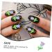 MERRYHAPY Femdophilous flowers luminous manicure Accessories the flowers Bralletesfor Women 0.5x1x0.3cm As Shown - Buy Online on GoSupps.com