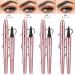 Microblading Eyebrow Pen - Magic 4-Tip Dark Coffee Pencil for Natural-Looking Defined Brows | Shop Internationally - Buy Online on GoSupps.com