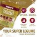 Amaranthy Chickpeas Garbanzo Beans - High Protein - High Fiber - Gluten Free (1 Bag 8 oz.) - Buy Online on GoSupps.com