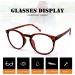 Vecien Reading Glasses - 3 Pieces with Spring Hinges Ultra-Clear Crystal Lenses Stylish Matte Finish Unisex Design 2.5 Diopter - Available in 3 Colors - Buy Online on GoSupps.com
