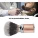 Men's Shaving Brushes - Nylon Hair Salon Brush Aluminum Alloy Handle Synthetic Foam Tool - Perfect Father's Day & Gift for Friends - Rose Gold - Buy Online on GoSupps.com
