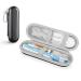 Yinke travel case electrical toothbrush for brown oral-b/oral-b pro & Philips Sonicare/Io Series Electric toothbrush with accessories Storage portable hard-shell travel etui (black)