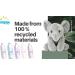 Zappi Co 100% Recycled Plush Elephant Toy (13-15cm) - Soft & Cuddly Stuffed Animal for Newborns | TikTok Featured, Realistic Design - Buy Online on GoSupps.com