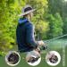 Outdoor Mosquito Hat with Removable Netting - Grey | Ideal for Hiking, Fishing, Camping & Climbing - Buy Online on GoSupps.com