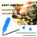 Dauerhaft 0.7in Paintball Barrel Swab Squeegee Cleaner - Blue | Fast & Easy Paintball Gun Maintenance Tool - Buy Online on GoSupps.com