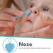 Dr. Talbot's Safe Baby Ear Wax Removal Tool & Nose Cleaner - BPA-Free 2-Pack with Travel Case - Boy Blue/Green - Buy Online on GoSupps.com