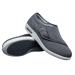 Men's Top Adjustable Diabetic Slipper Shoes Air Cushion Lightweight Walking Shoes Comfort for Elderly Breathable Hospital Shoes Elder for Edema Arthritis Fasciitis (Color : Grey Size : 12)