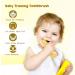 Kids U-Shaped Soft Silicone Toothbrush for Age 2-6 | 360 Oral Teeth Cleaning | Yellow Cake Design - Buy Online on GoSupps.com