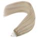 Youngsee Microring Extensions | Blond Real Hair 1g Loop Extensions 60 cm | Ashblond & Platinblond #18/613 - Premium Quality Micro Rings - Buy Online on GoSupps.com