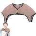 Luckxing XL Camel Shoulder Heating Pillow | Thin Heated Collar & 360-Degree Neck Wrap | Washable Velvet Comfort for Year-Round Relaxation - Buy Online on GoSupps.com