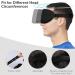 3D Contoured Cup Sleep Mask for Men & Women - 100% Light Block Out, Adjustable Strap, Breathable & Soft - Ideal for Sleeping, Yoga, Traveling (Black) - Buy Online on GoSupps.com