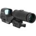 Holosun HS510c Reflex Red Dot Sight + HM3X 3X Magnifier Combo Set - Enhanced Accuracy and Precision - Buy Online on GoSupps.com