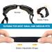 Shop Stylish Black Dog Sunglasses - Waterproof Windproof Anti-UV Protective Glasses for Small & Medium Dogs & Cats | Adjustable Strap for Outdoor & Motorcycle Activities - Buy Online on GoSupps.com