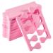 Geviro 20pcs Foam Toe Finger Separators Soft Sponge for Pedicure Manicure Nail Art