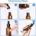 Anyiwi 10ml Roll-On Empty Glass Bottles Set - 9 Brown Essential Oil Containers with Accessories for Perfume Lotion & More - Buy Online on GoSupps.com