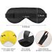 Sleep Mask | Light Blocking Eye Mask for Sleeping | Adjustable Soft Blindfold for Men & Women | Ideal for Travel & Naps - Buy Online on GoSupps.com