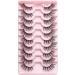 With Transparent Box Naturel Half Fake Eyelashes Realistic Charming Saving Time(B) - Buy Online on GoSupps.com