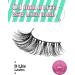10 Pairs D-M07 14mm Mink Full Volume False Lashes | Natural Cat Eye Lashes with Lifting Effect - Buy Online on GoSupps.com