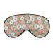 Daisy Flower Pattern Sleep Mask for Women Adjustable Sleeping Eye Shades Cover with Elastic Strap