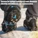EnergeticSky Ice Cleats Spikes Crampons - Innovative Design for Everyday Winter Safety - Large 12 Ice Cleats - Attach Over Shoes/Boots for Outdoor Slippery Terrain - Amazon's Best Choice - Buy Online on GoSupps.com