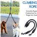 Nobleza Double Dog Lead - Extra Sturdy, No Tangle, Reflective Dual 360 Swivel Rotation Leash for Two Dogs - Ideal for Walking Small, Medium, Large Puppies - Buy Online on GoSupps.com