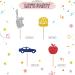 ROSTYAKZ 24pcs New York Cupcake Toppers New York Landmarks Cupcake Toppers Colorful Glitter New York City Cake Decoration for Boy Girl New York Themed Wedding/Birthday Party Supplies - Buy Online on GoSupps.com