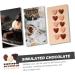SAFIGLE 30pcs Small Chocolate Model Small Chocolate Decor Multi-function Chocolate Model Chocolate Bar Maker Decorative Fake Chocolate Desktop Chocolate Model Window Pvc Ornaments - Buy Online on GoSupps.com