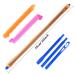 TUPARKA 30 Pack Magic Hair Curlers Spiral Curls Styling Rollers Kit - No Heat Curler for Extra Long Hair up to 22 Inch | Yellow & Pink - Buy Online on GoSupps.com