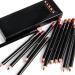 Matte Lip Liner Pencil Set -12pcs/set NICEFACE Waterproof Long-lasting Lip Liner Pencil Lipliner Pen Makeup Cosmetic - Buy Online on GoSupps.com