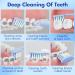 V-Shaped Orthodontic Toothbrush for Braces - 6 Count Ultra Soft Bristle Toothbrush & Head Covers for Teens & Adults - Blue - Buy Online on GoSupps.com