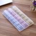 INVODA 2PCS Weekly Pill Organizer - 7 Day Pill Case with Medication Reminders & 21 Detachable Compartments for Easy Pill Management - Buy Online on GoSupps.com